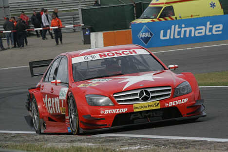 Gary Paffett viste sig som den hurtigste Mercedes Benz kører i dag.